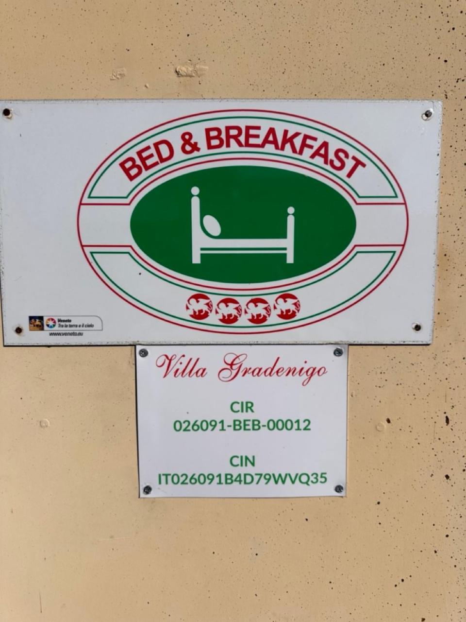 Bed and breakfast Gradenigo